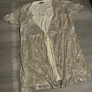 Sequin Gold Dress